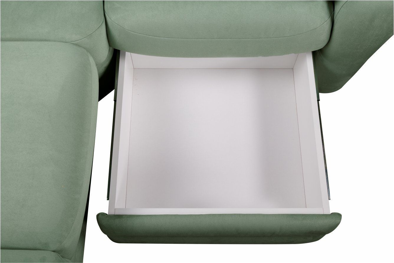 Диван Берг с тумбой