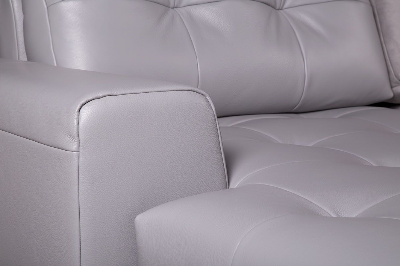 Модульный угловой диван-кровать Брайтон канапе с отоманкой