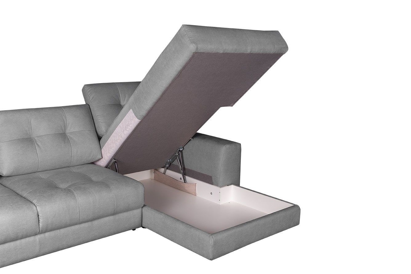 Модульный угловой диван-кровать Брайтон с канапе