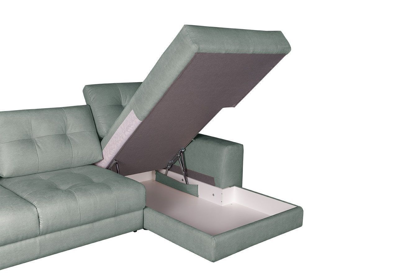 Модульный угловой диван-кровать Брайтон с канапе