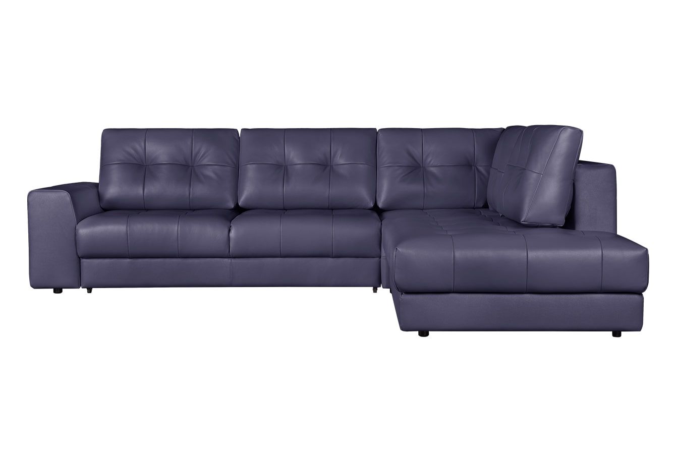 Модульный угловой диван-кровать Брайтон с оттоманкой