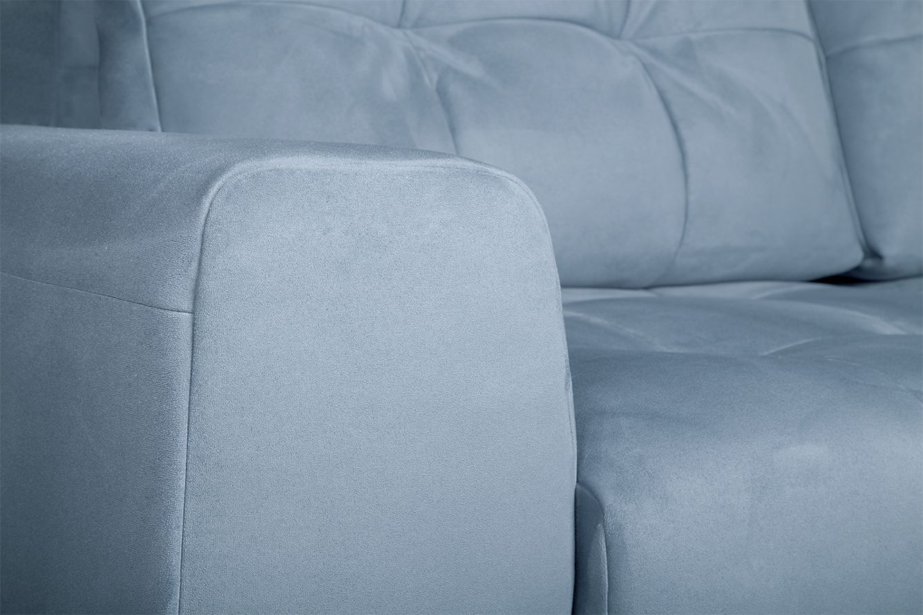 Модульный угловой диван-кровать Брайтон с оттоманкой