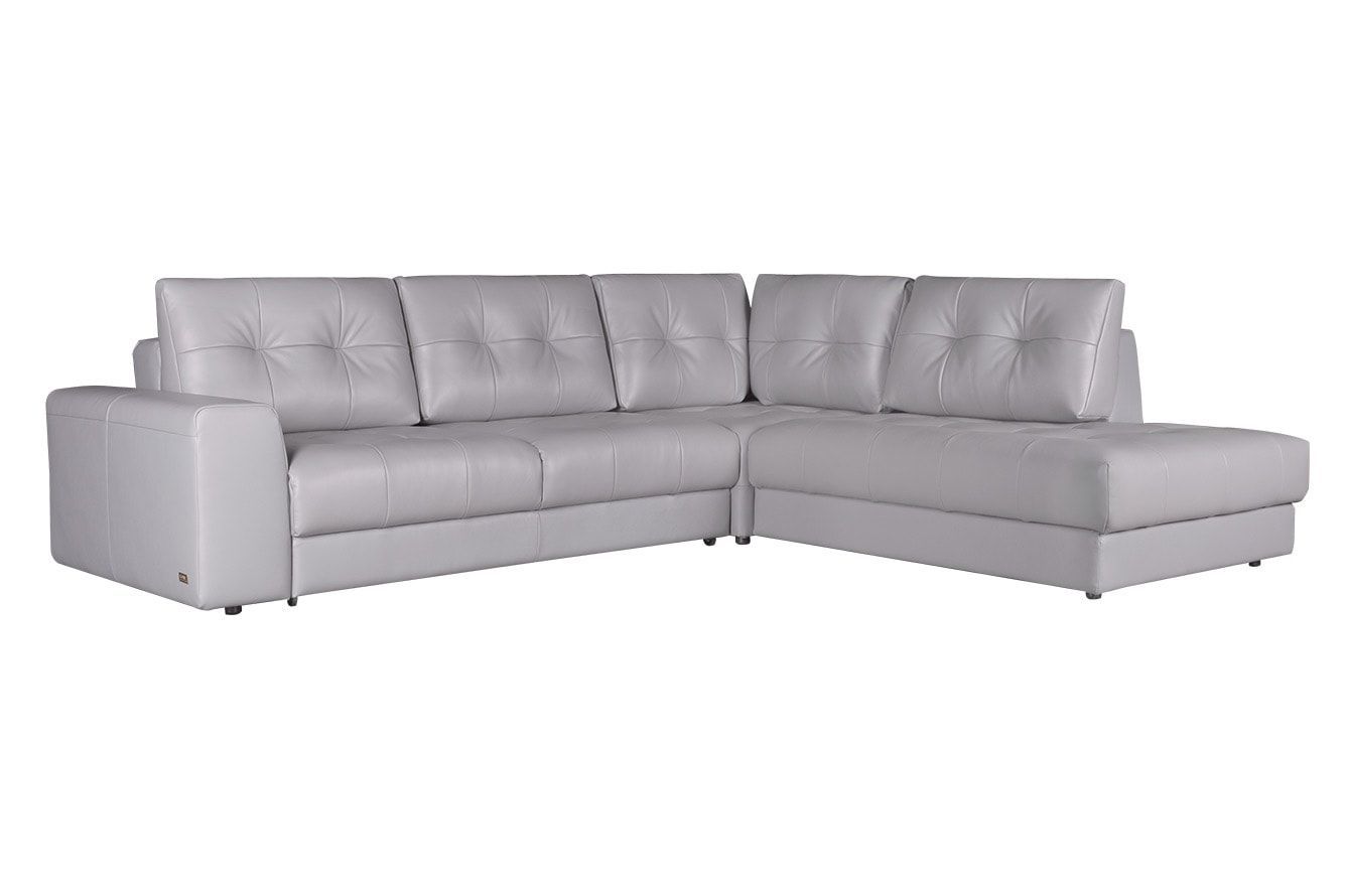 Модульный угловой диван-кровать Брайтон с оттоманкой