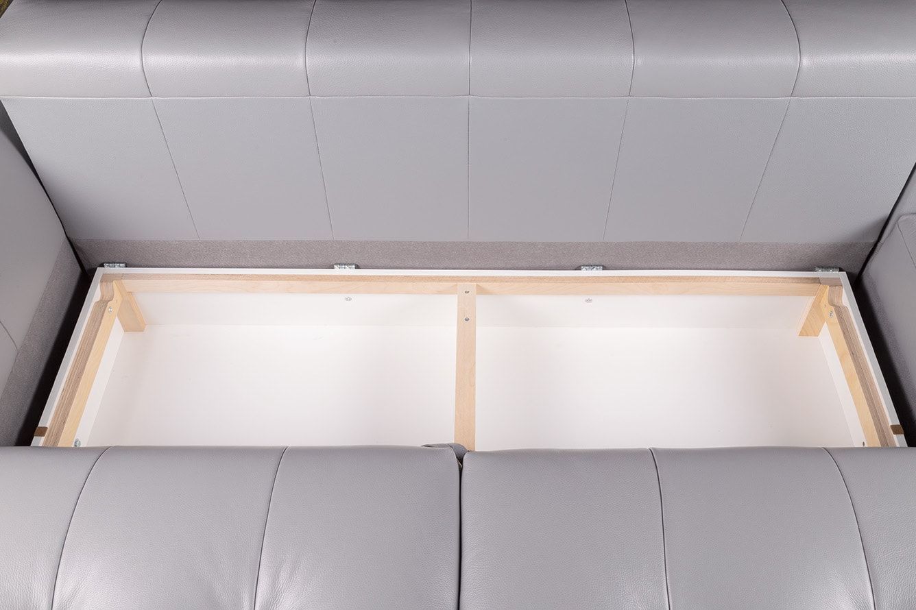 Модульный угловой диван-кровать Брайтон с оттоманкой