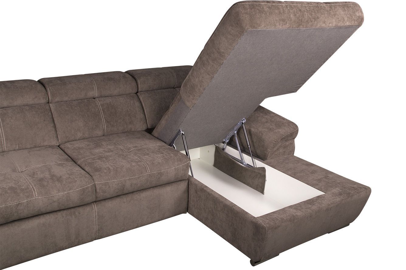 Угловой диван-кровать Капри с канапе 260