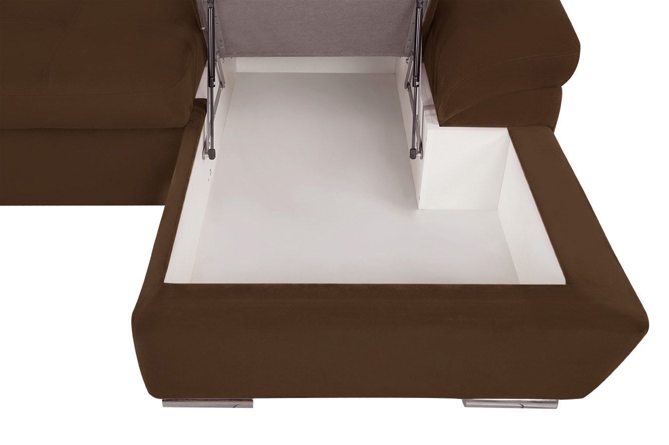 Угловой диван-кровать Капри с канапе 260