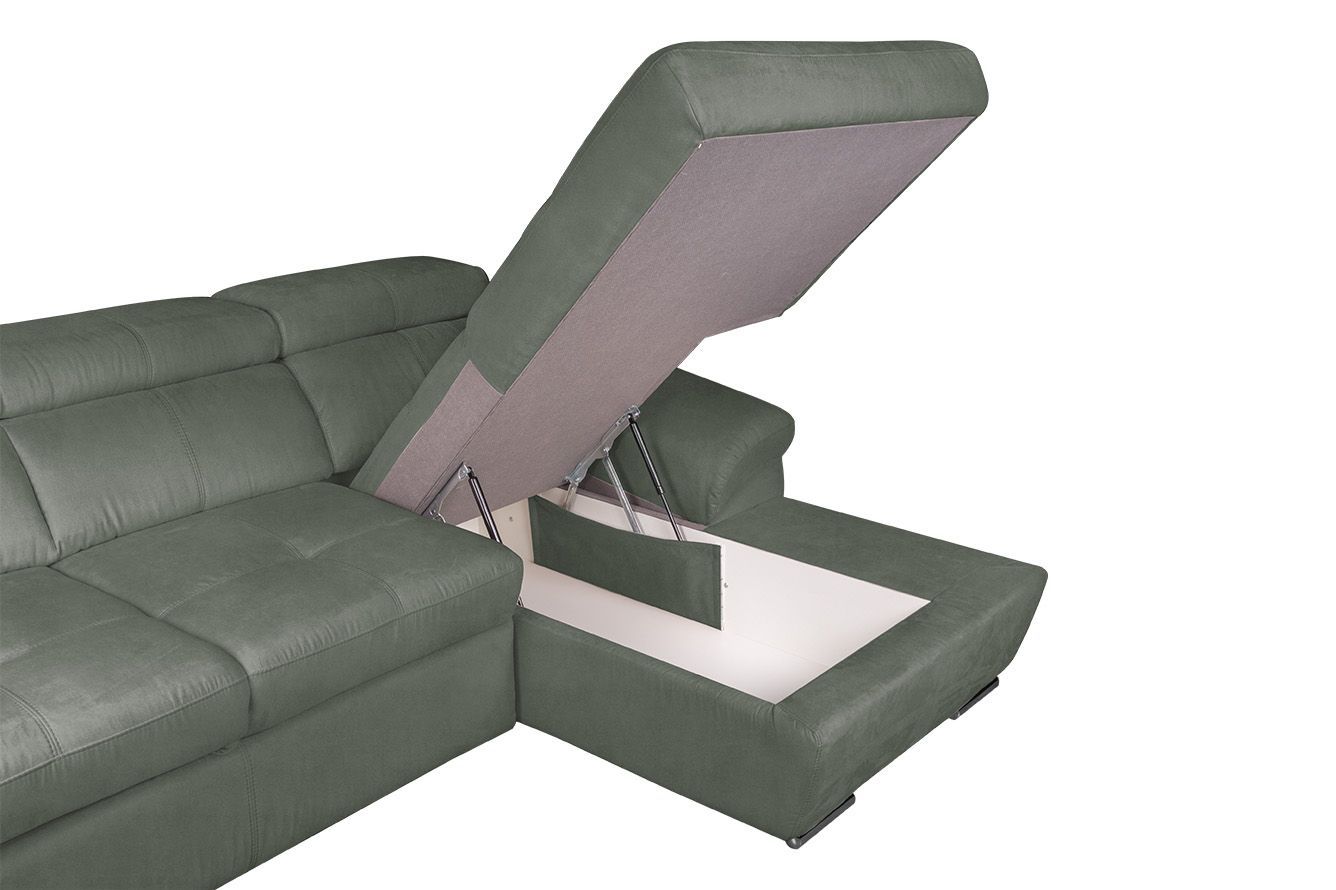 Угловой диван-кровать Капри с канапе 260