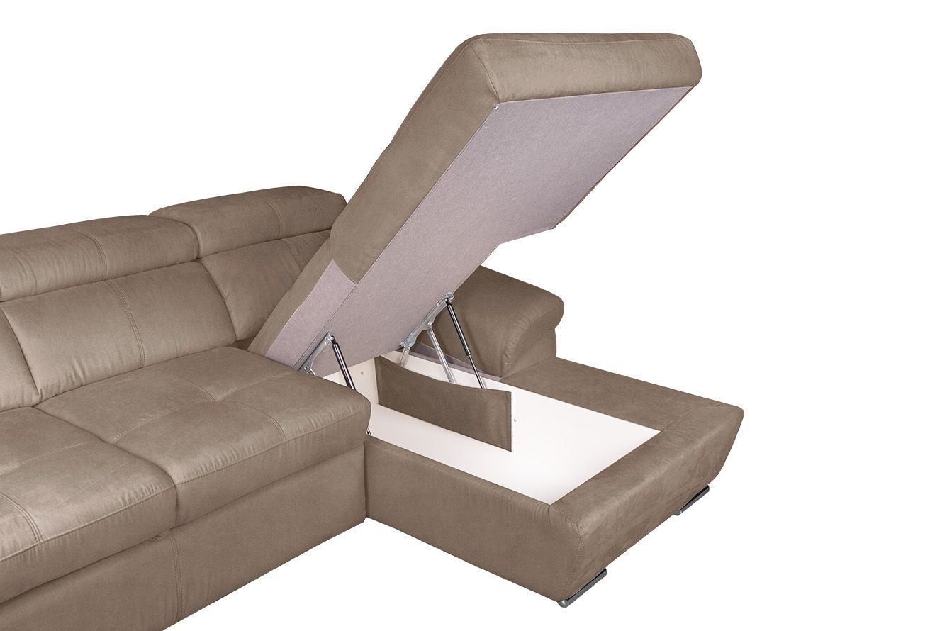 Угловой диван-кровать Капри с канапе 260