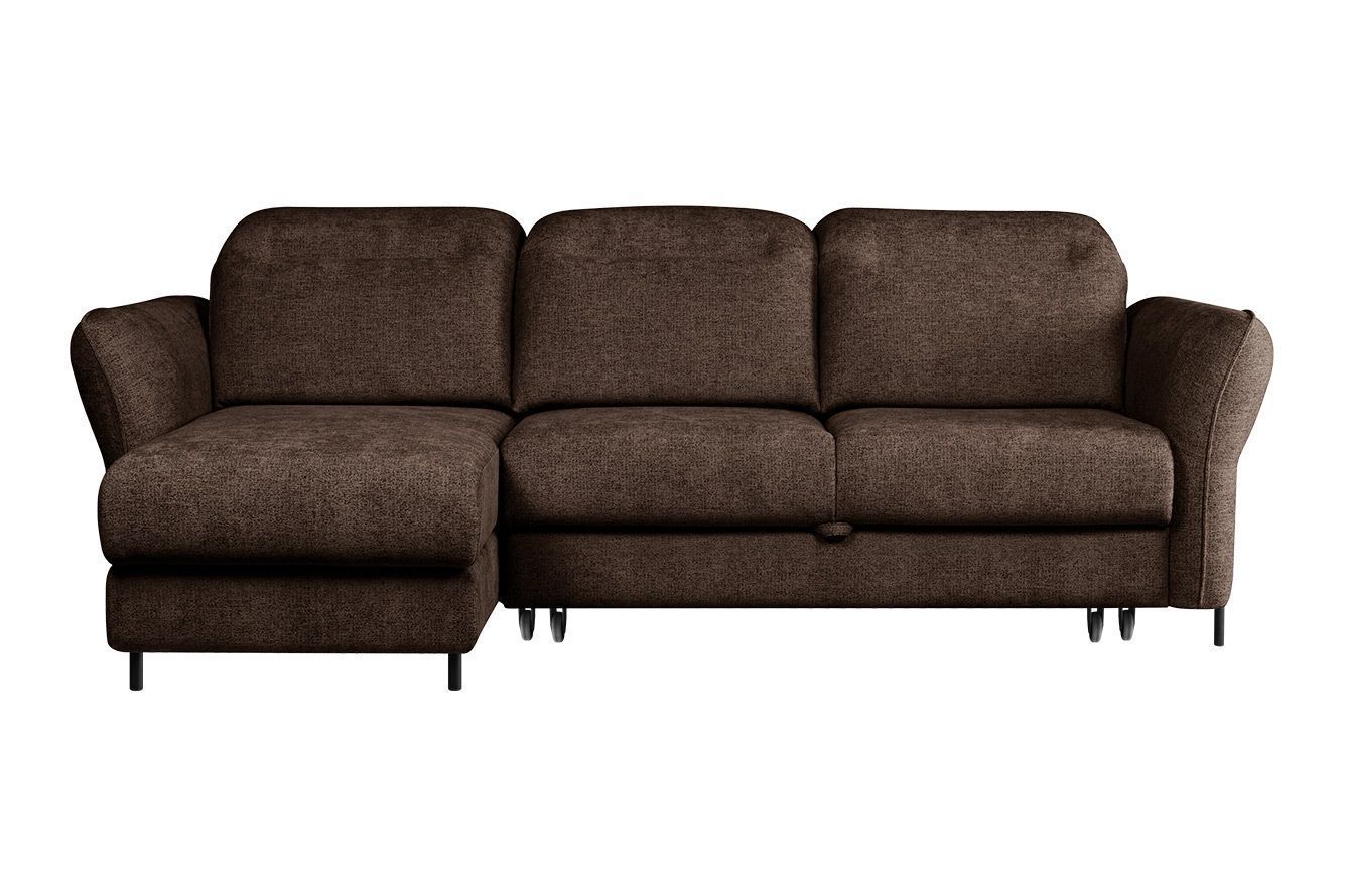 Модульный угловой диван-кровать Мишель с канапе Стандарт 75-21 округлый