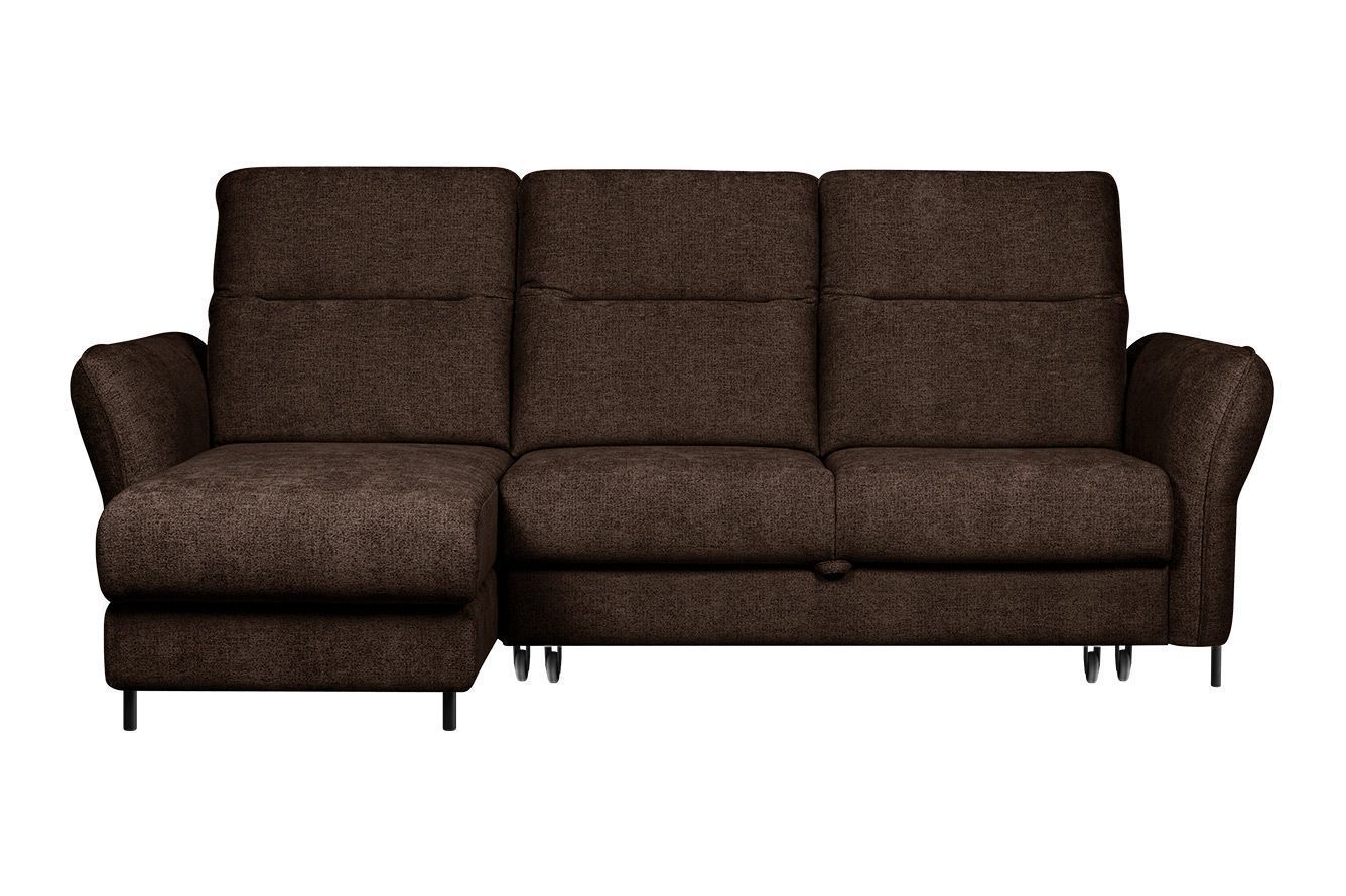 Модульный угловой диван-кровать Мишель с канапе Стандарт 75-21 округлый