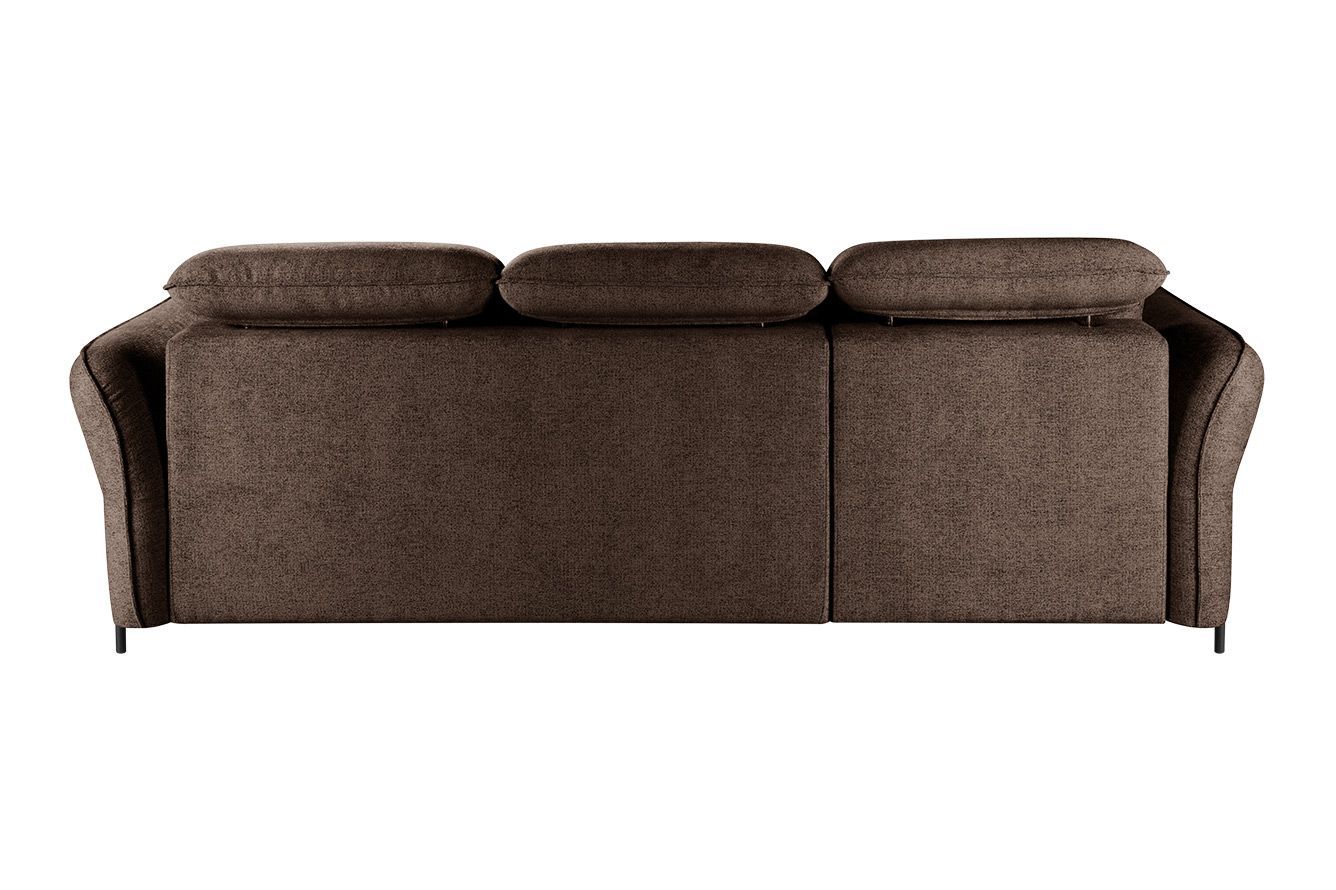 Модульный угловой диван-кровать Мишель с канапе Стандарт 75-21 округлый