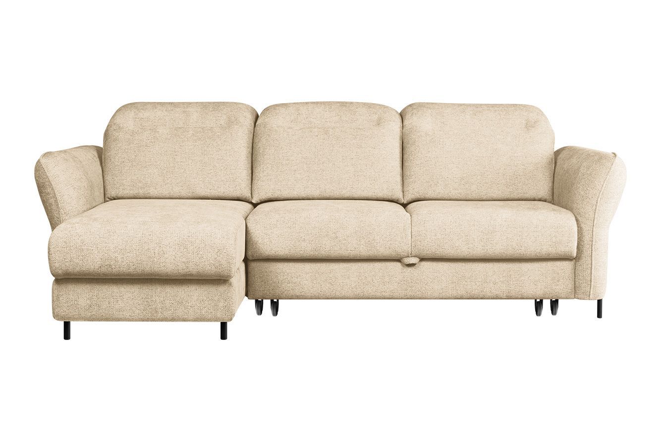 Модульный угловой диван-кровать Мишель с канапе Стандарт 75-21 округлый