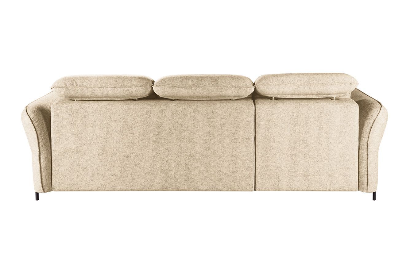 Модульный угловой диван-кровать Мишель с канапе Стандарт 75-21 округлый