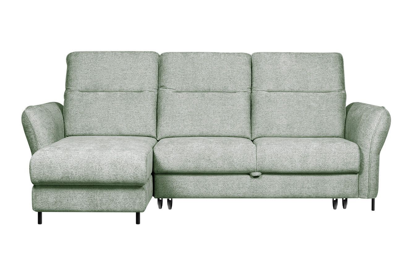 Модульный угловой диван-кровать Мишель с канапе Стандарт 75-21 округлый