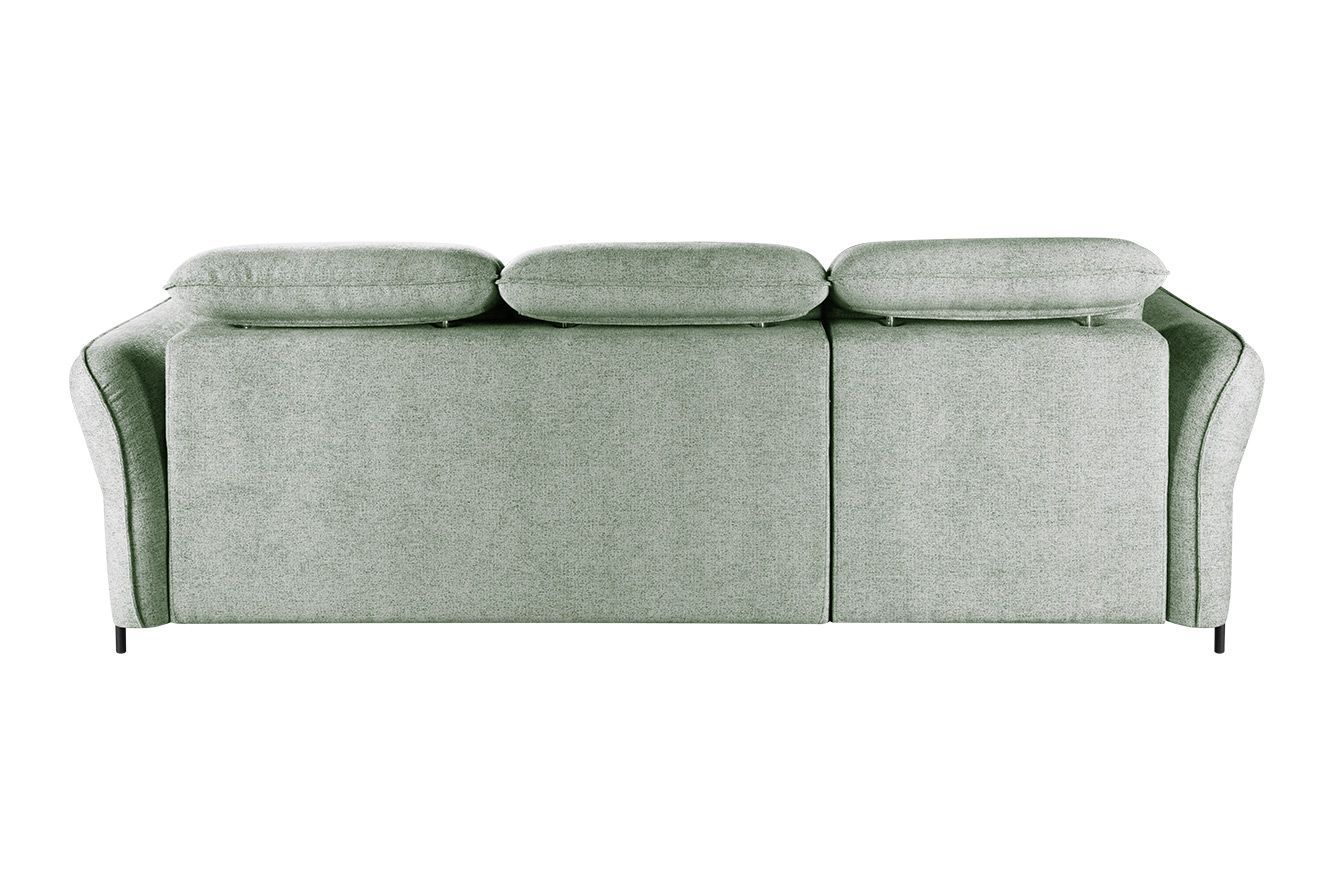 Модульный угловой диван-кровать Мишель с канапе Стандарт 75-21 округлый