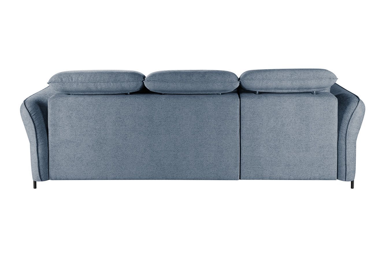 Модульный угловой диван-кровать Мишель с канапе Стандарт 75-21 округлый