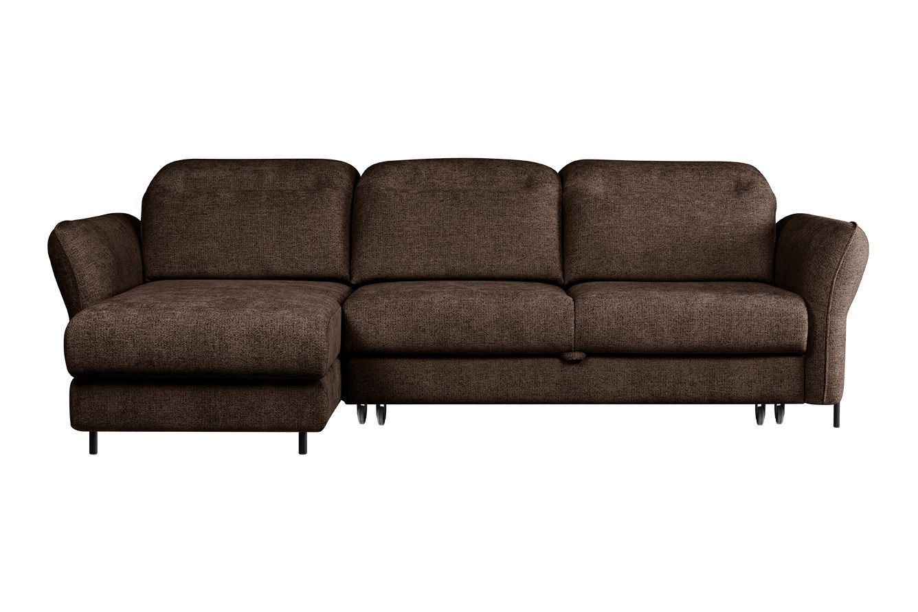 Модульный угловой диван-кровать Мишель с канапе Стандарт 85-21 округлый