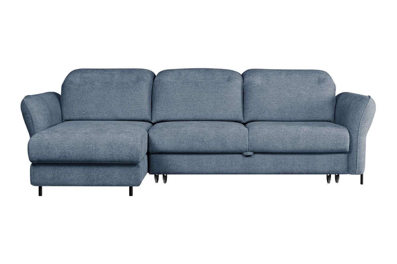 Модульный угловой диван-кровать Мишель с канапе Стандарт 85-21 округлый