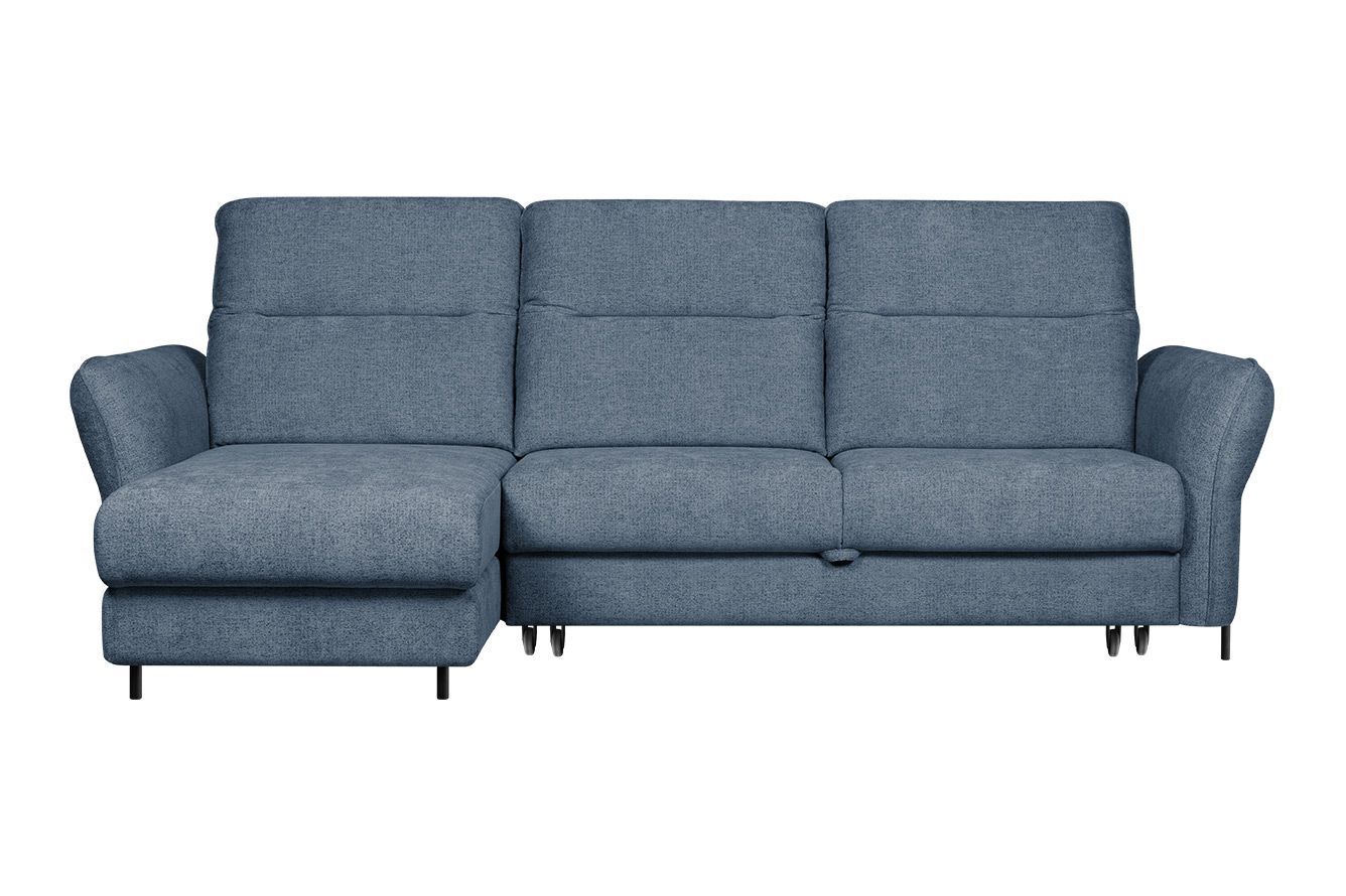 Модульный угловой диван-кровать Мишель с канапе Стандарт 85-21 округлый