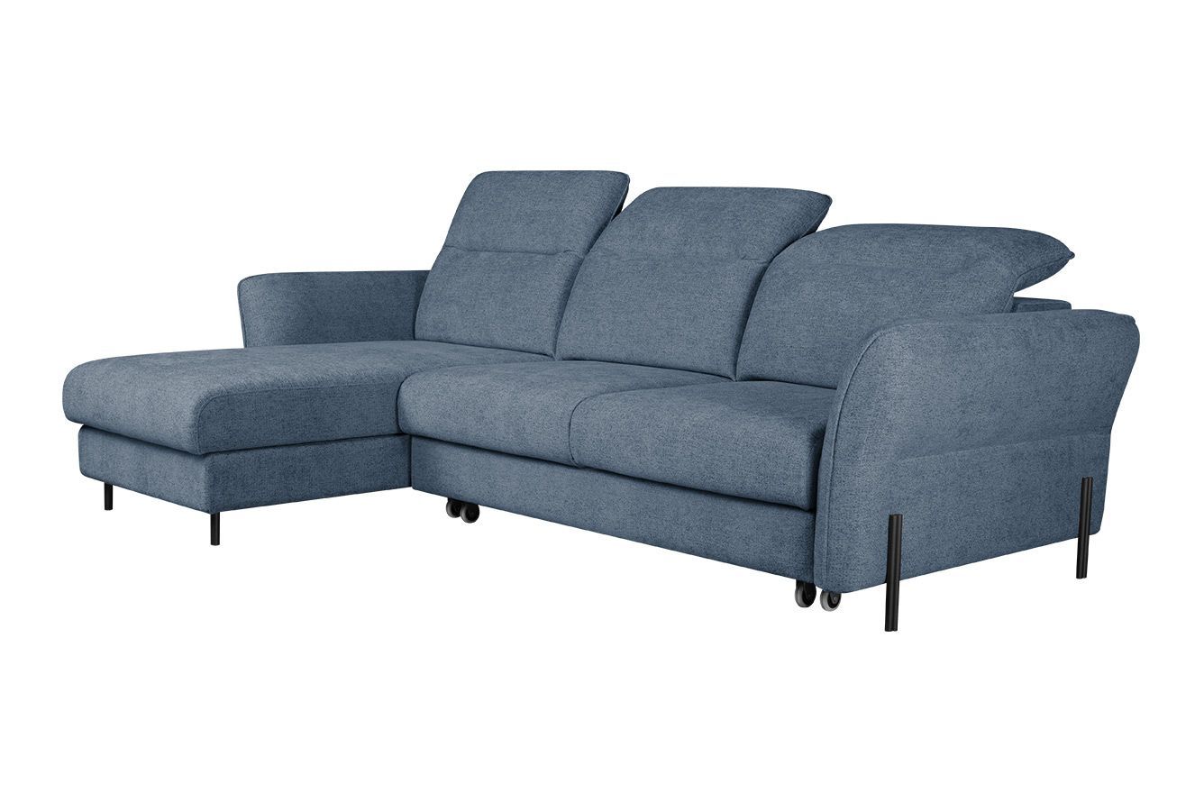 Модульный угловой диван-кровать Мишель с канапе Стандарт 85-21 округлый