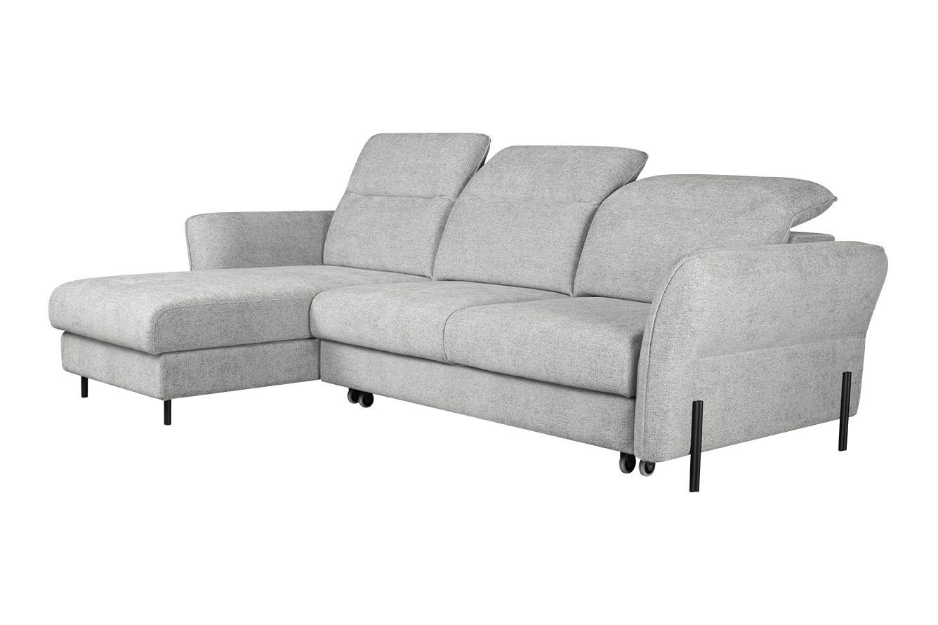 Модульный угловой диван-кровать Мишель с канапе Стандарт 85-21 округлый