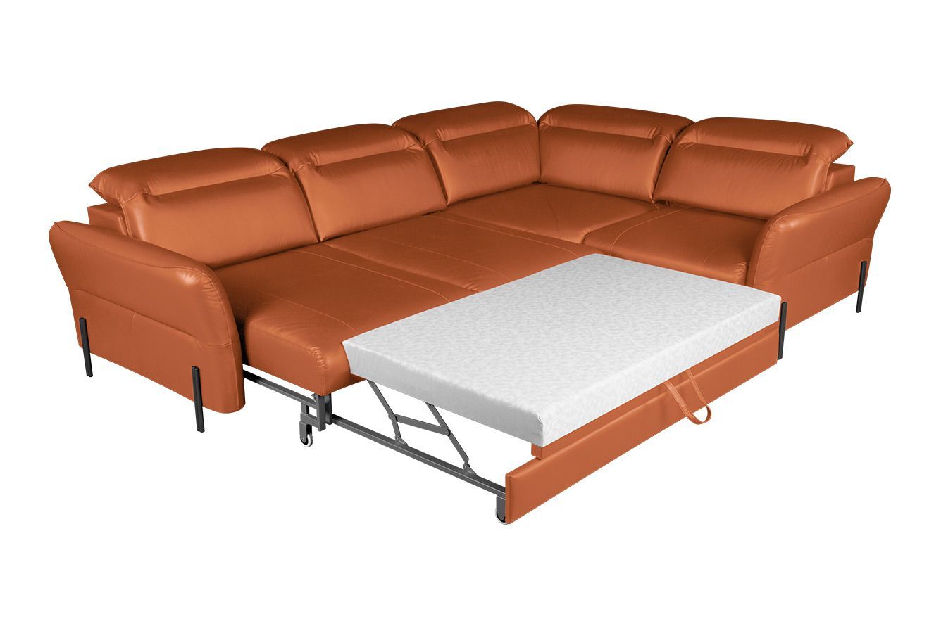 Модульный угловой диван-кровать Мишель с тумбой Стандарт 85-21 прямоугольный