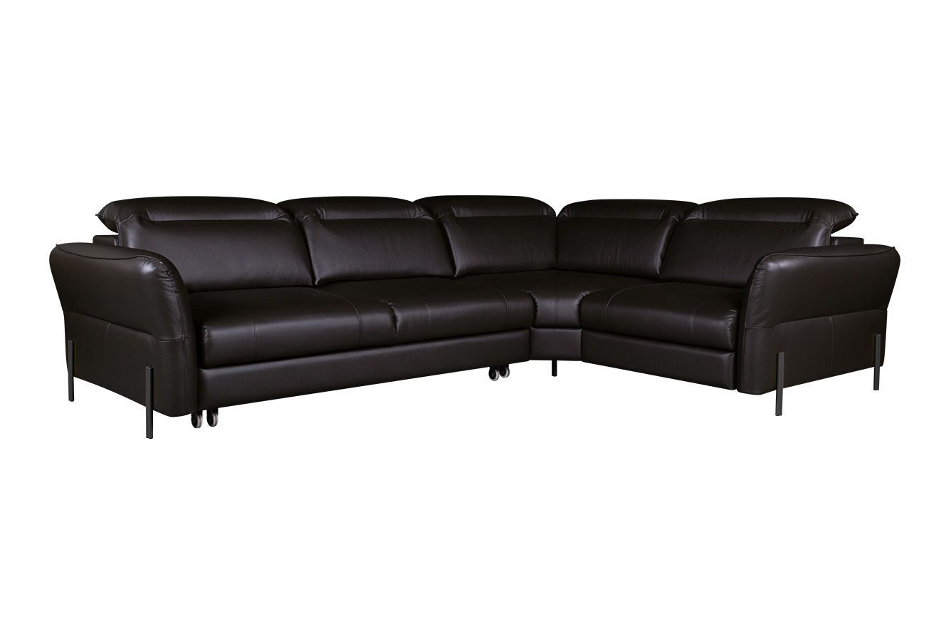 Модульный угловой диван-кровать Мишель с тумбой Стандарт 85-21 прямоугольный