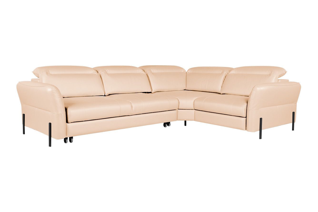 Модульный угловой диван-кровать Мишель с тумбой Стандарт 85-21 прямоугольный