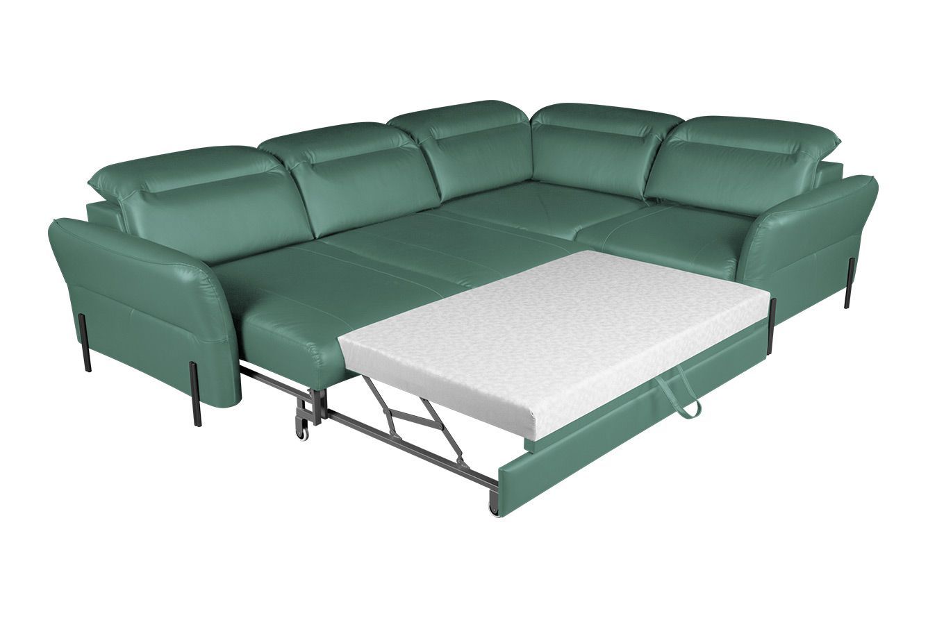 Модульный угловой диван-кровать Мишель с тумбой Стандарт 85-21 прямоугольный