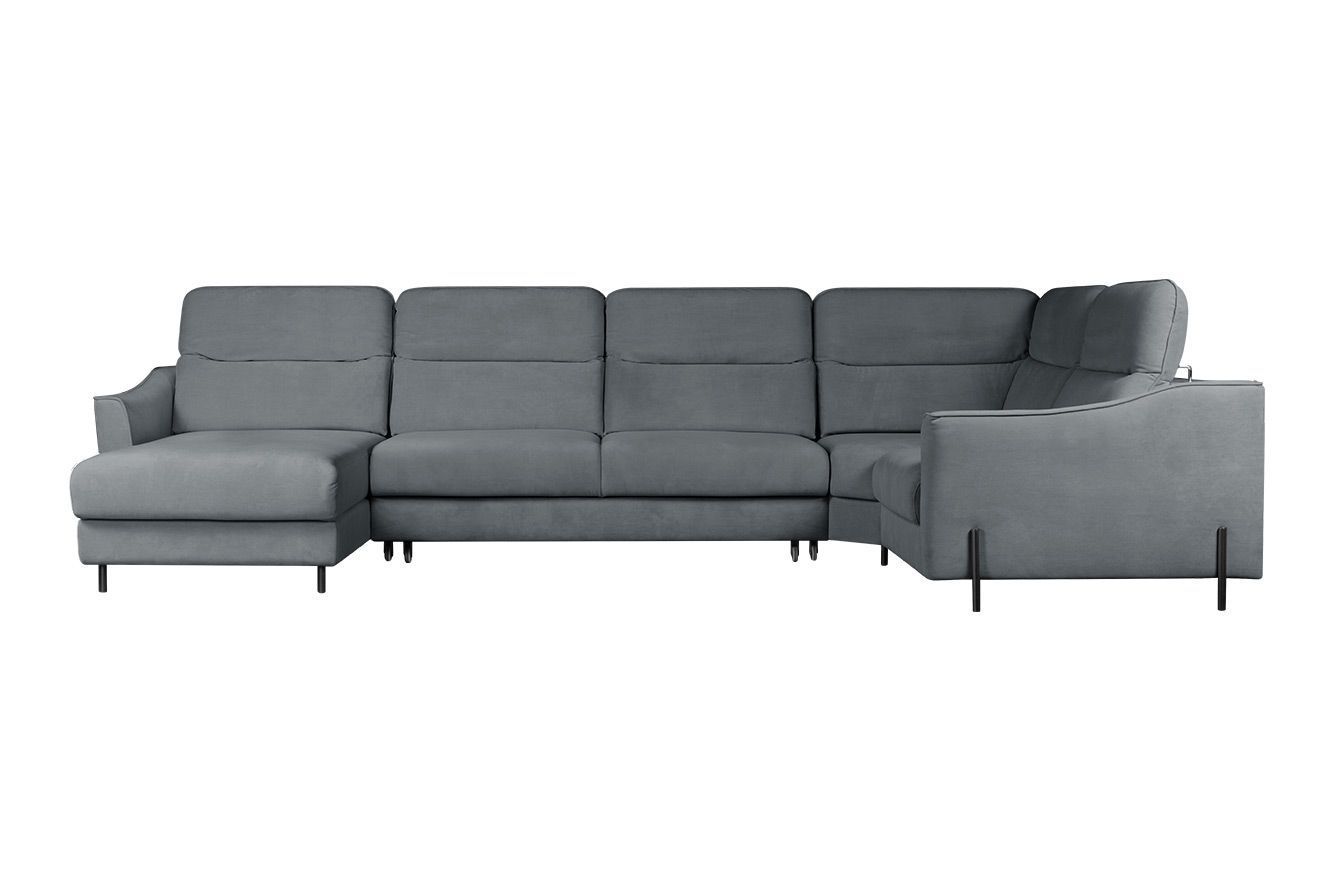 Модульный угловой диван-кровать Мишель угол с тумбой Стандарт 85-13 прямоугольный