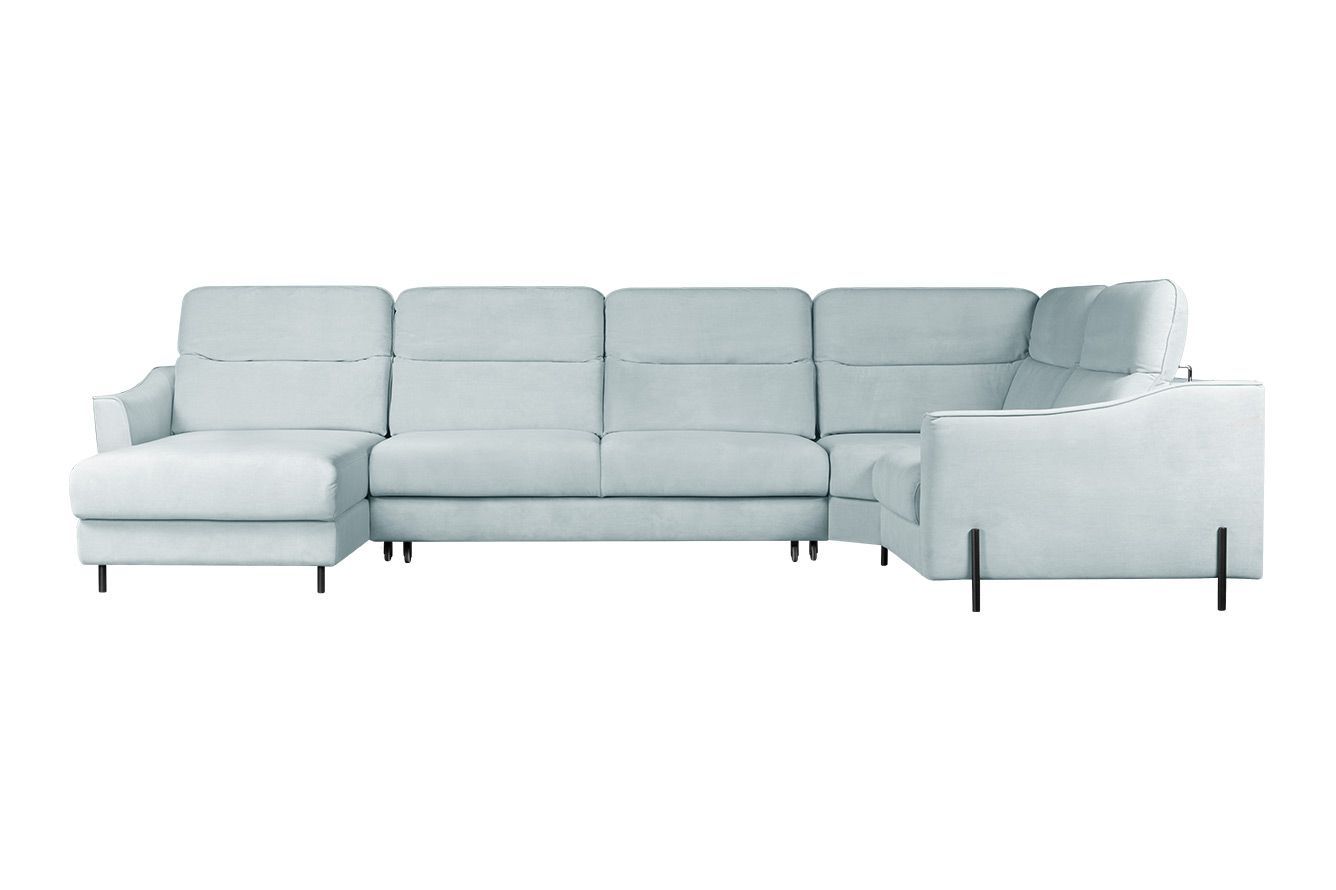 Модульный угловой диван-кровать Мишель угол с тумбой Стандарт 85-13 прямоугольный