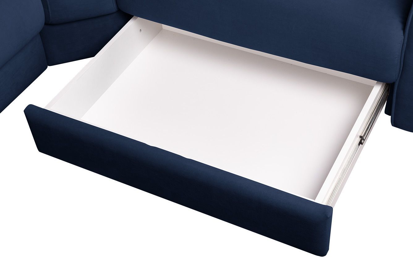 Модульный угловой диван-кровать Мишель угол с тумбой Стандарт 85-13 прямоугольный