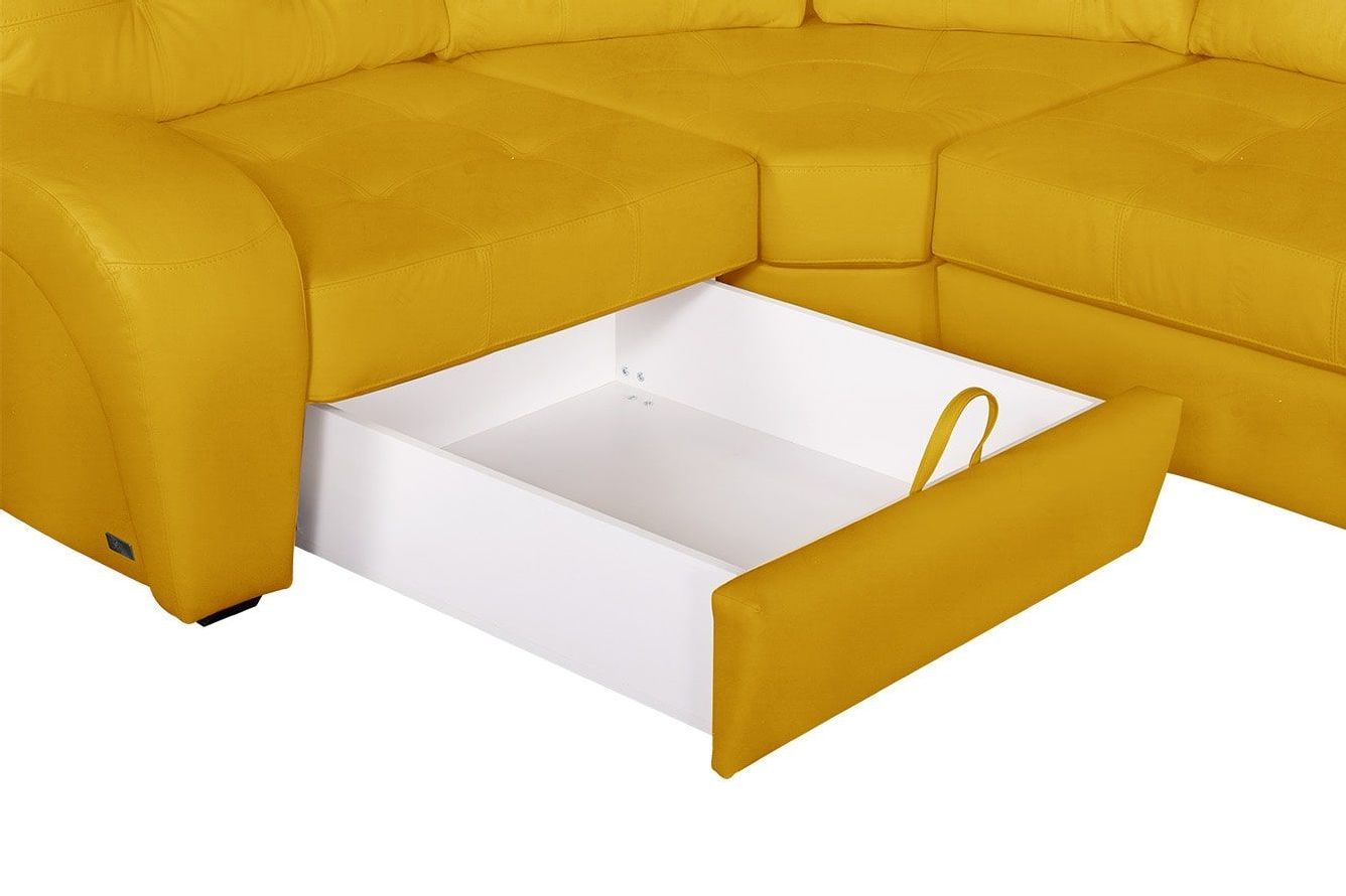 Модульный угловой диван-кровать Монреаль угол с тумбой