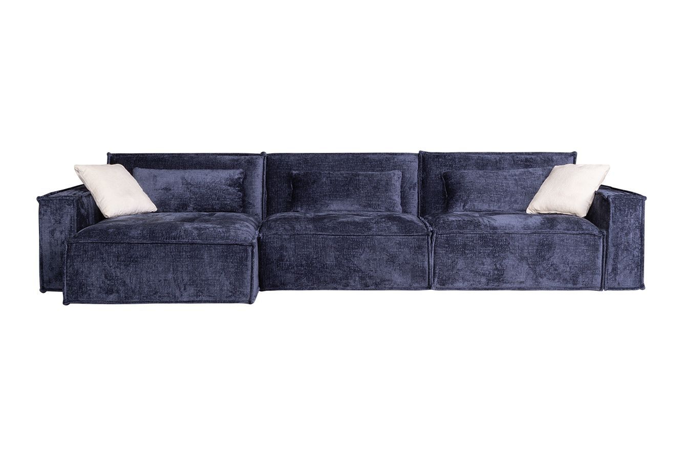 Модульный угловой диван-кровать Мюнхен с канапе 100-25