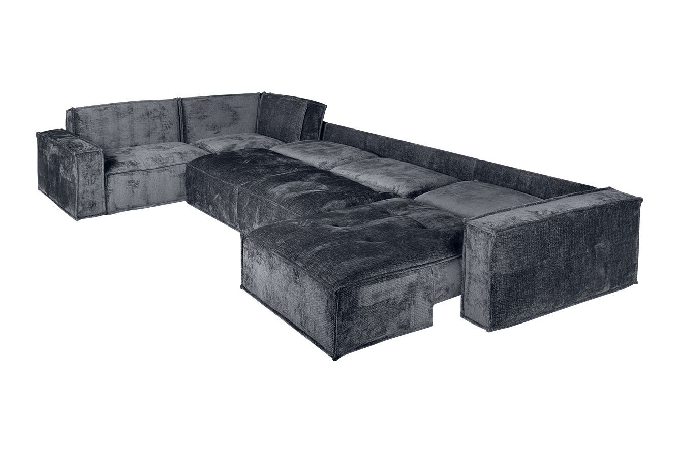 Модульный угловой диван-кровать Мюнхен угол с тумбой 85-25