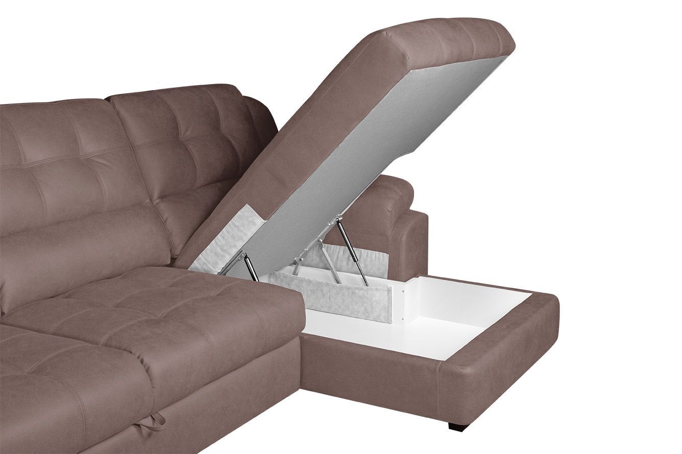 Модульный угловой диван-кровать Орлеан с канапе