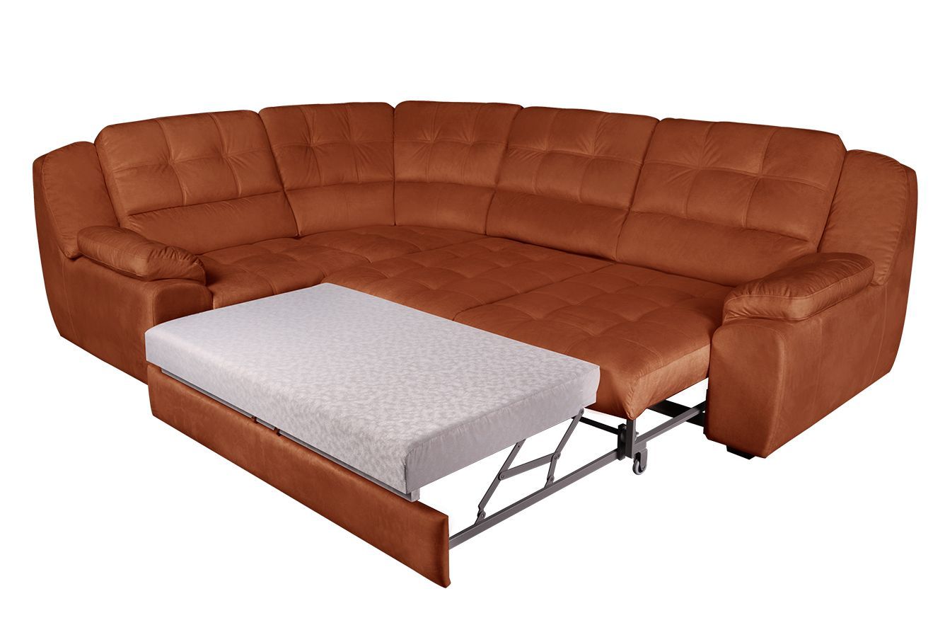 Модульный угловой диван-кровать Орлеан с тумбой