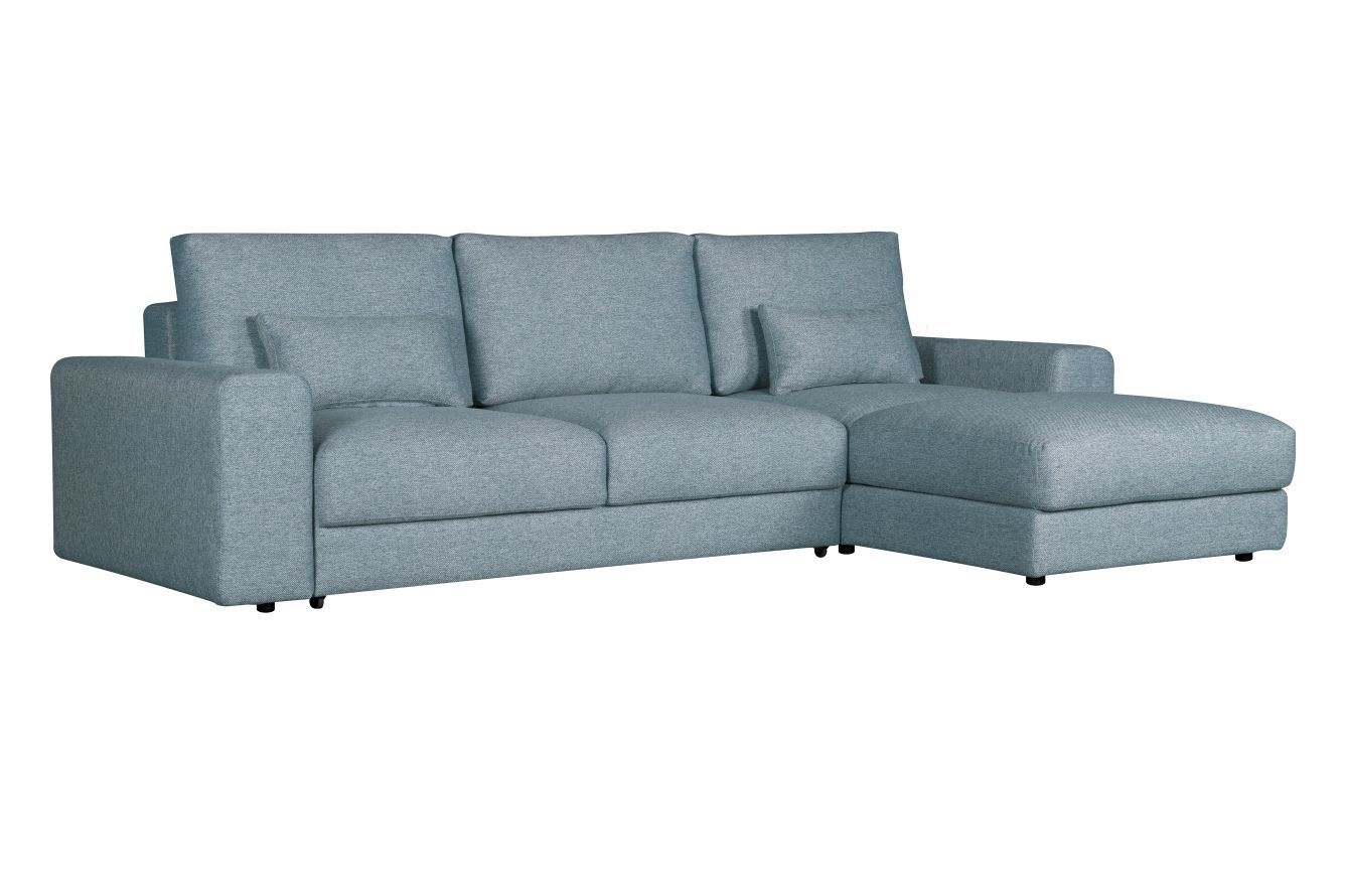 Модульный угловой диван-кровать Престон с канапе