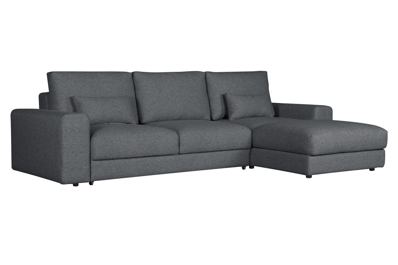 Модульный угловой диван-кровать Престон с канапе