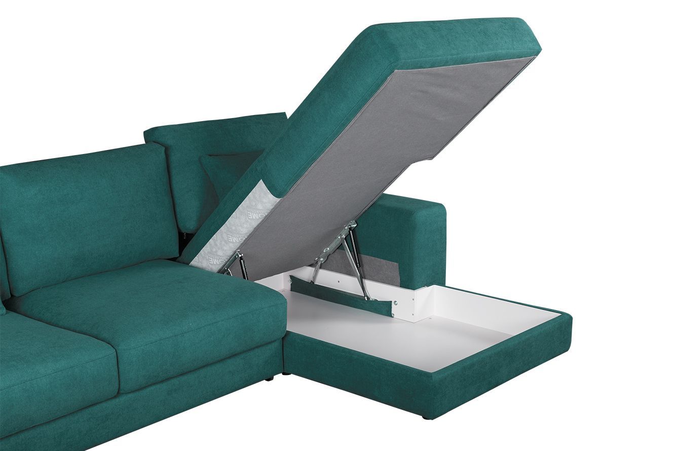 Модульный угловой диван-кровать Престон с канапе