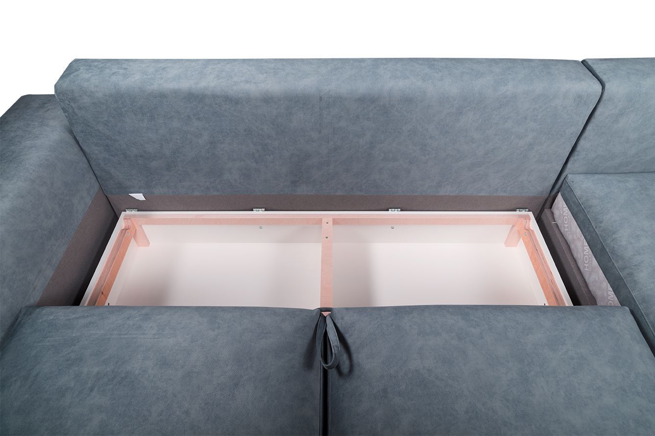 Модульный угловой диван-кровать Престон с канапе