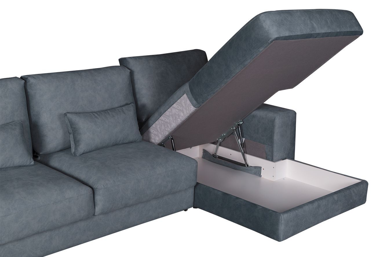 Модульный угловой диван-кровать Престон с канапе