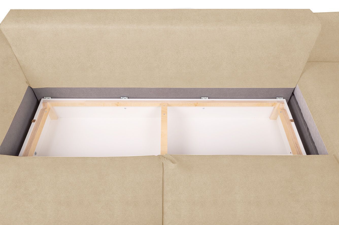 Модульный угловой диван-кровать Престон с канапе