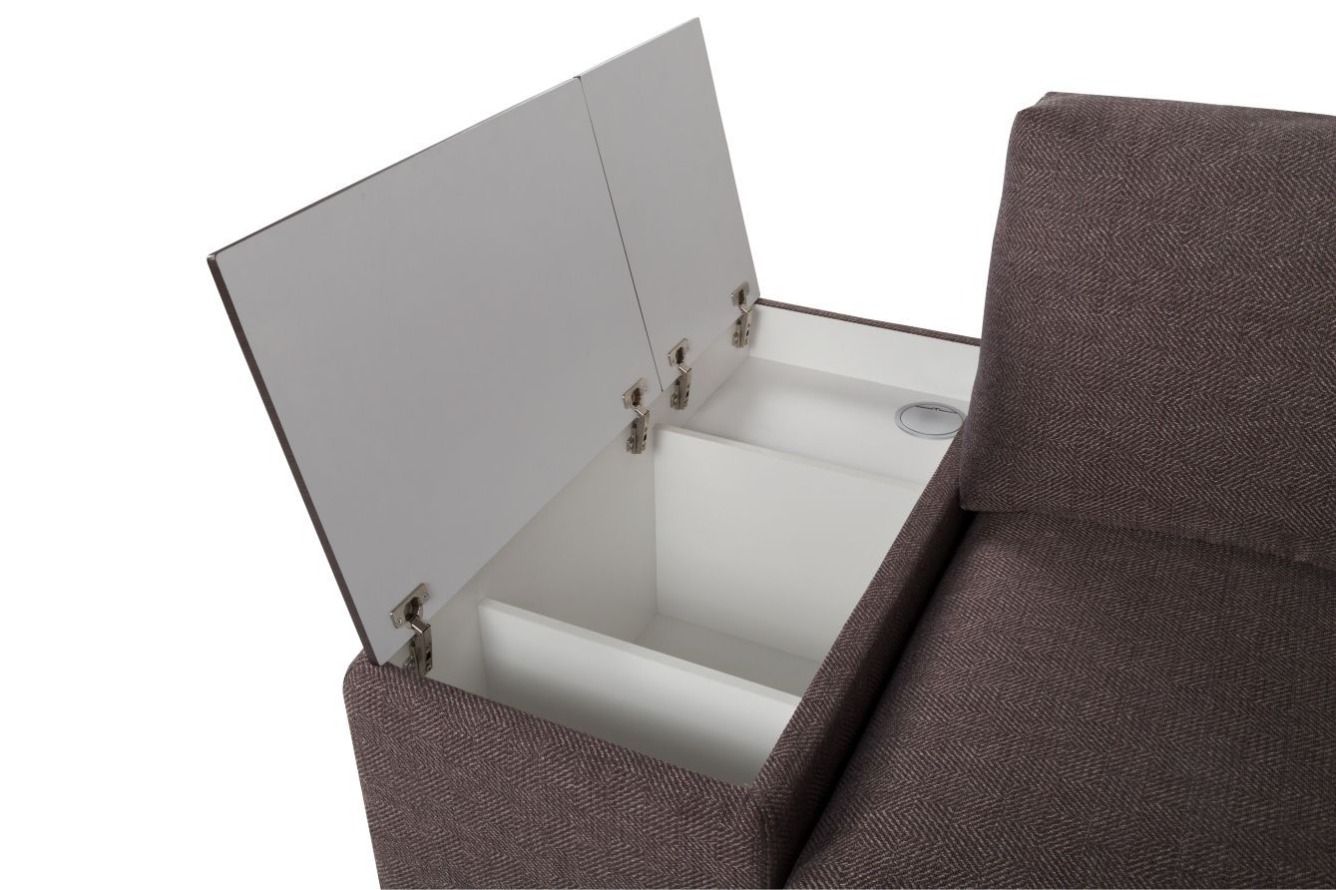 Модульный угловой диван-кровать Престон с тумбой