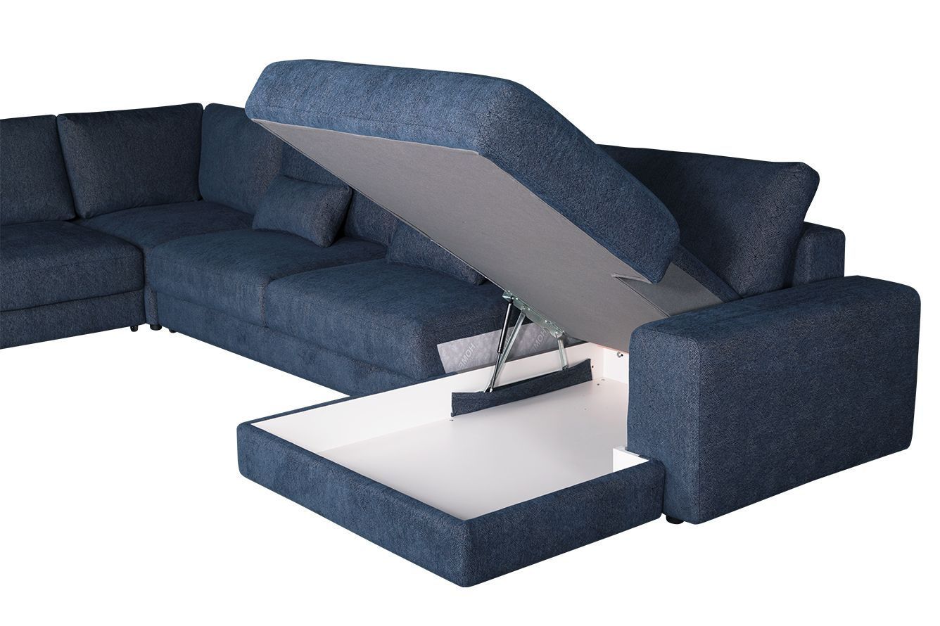 Модульный угловой диван-кровать Престон угол с тумбой