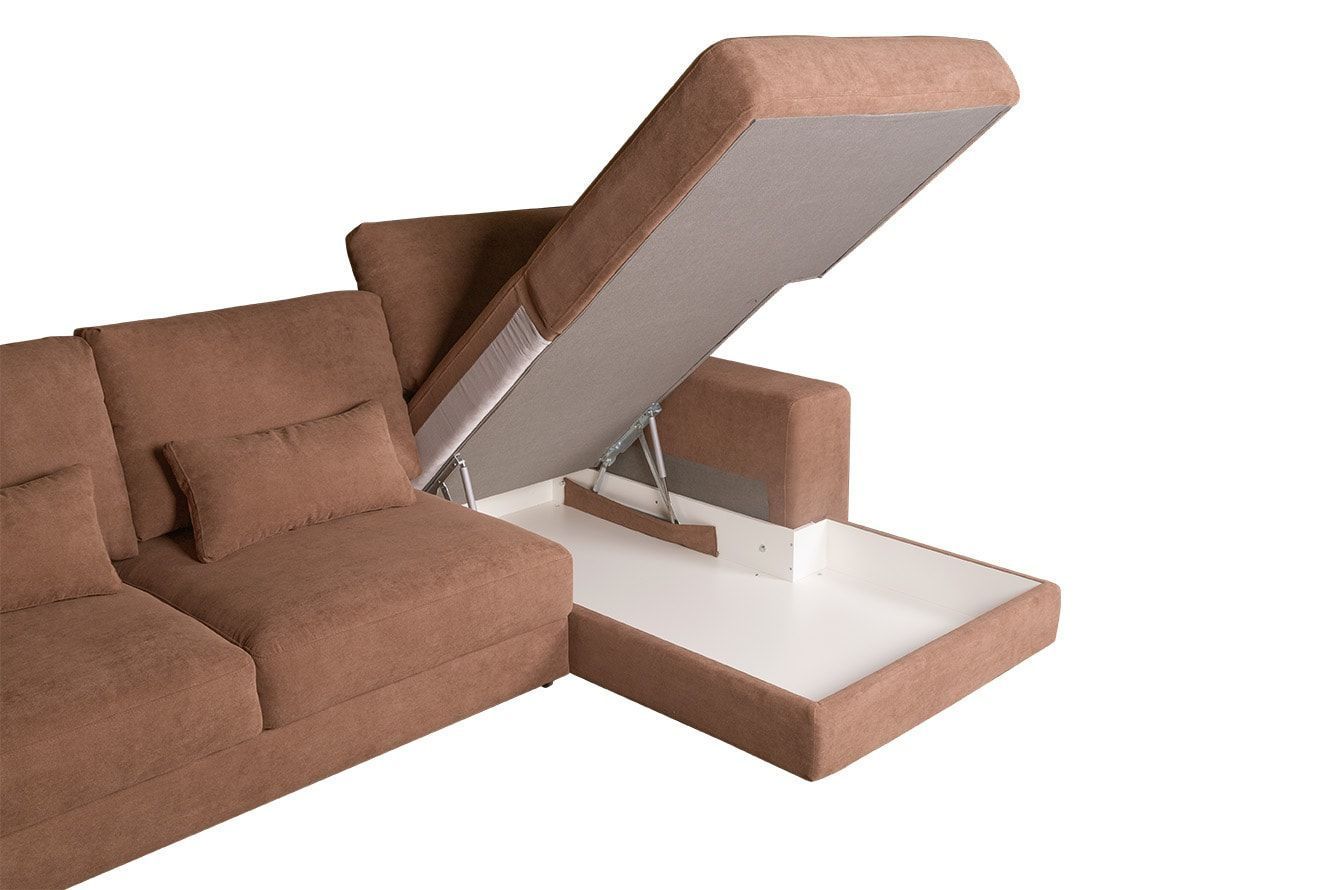 Модульный угловой диван-кровать Престон угол с тумбой