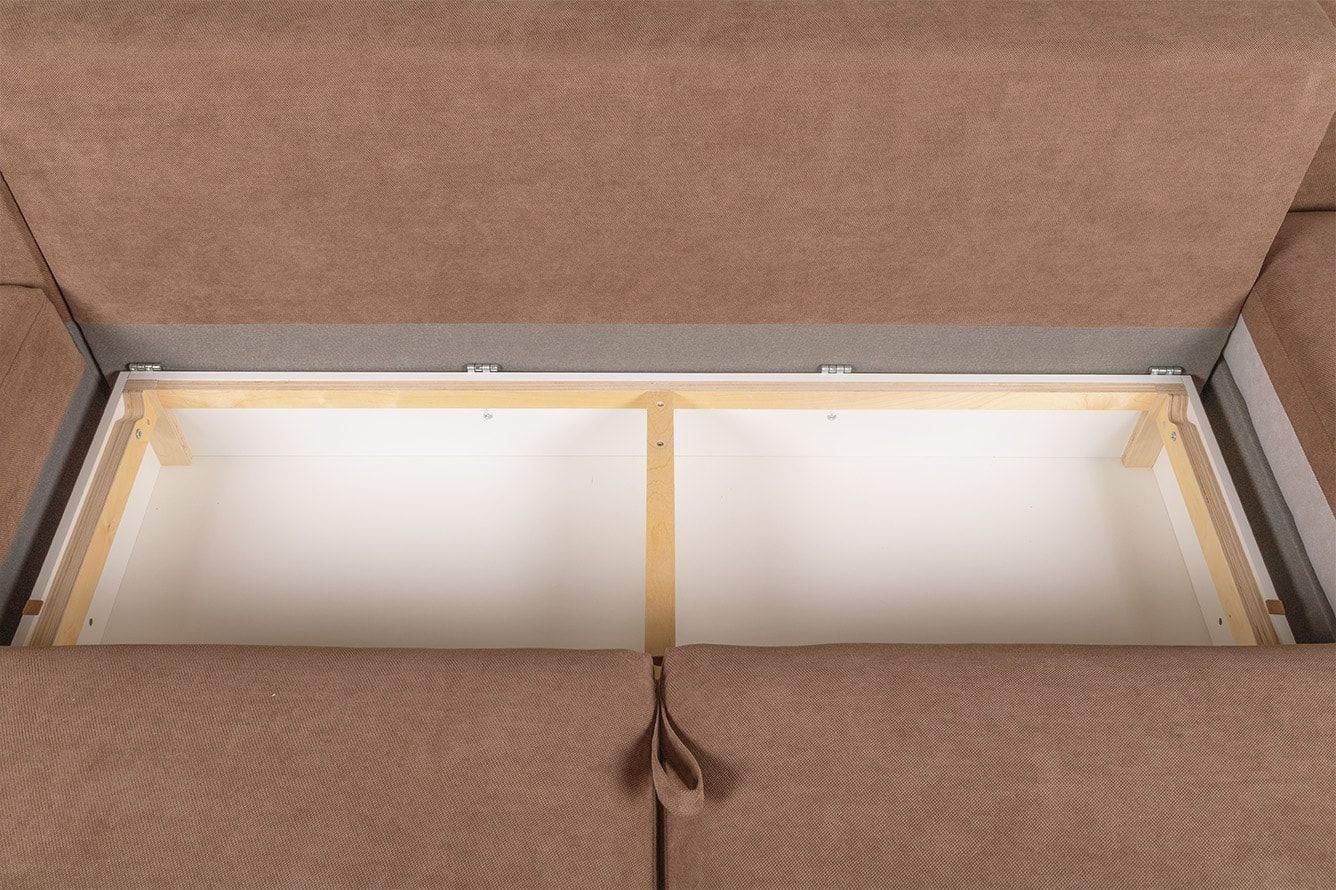 Модульный угловой диван-кровать Престон угол с тумбой