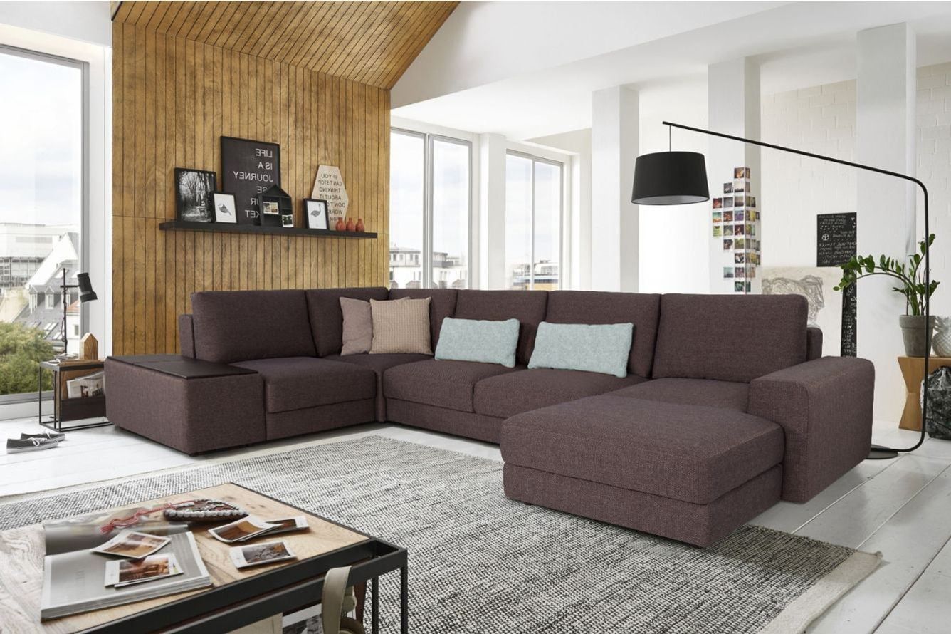 Модульный угловой диван-кровать Престон угол с тумбой