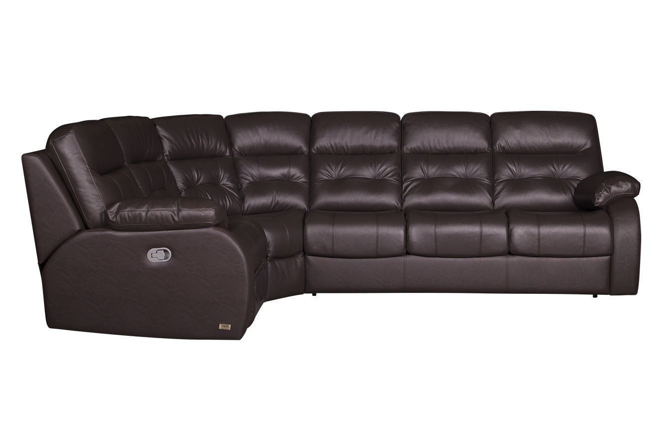 Модульный угловой диван-кровать Рей с тумбой механический реклайнер