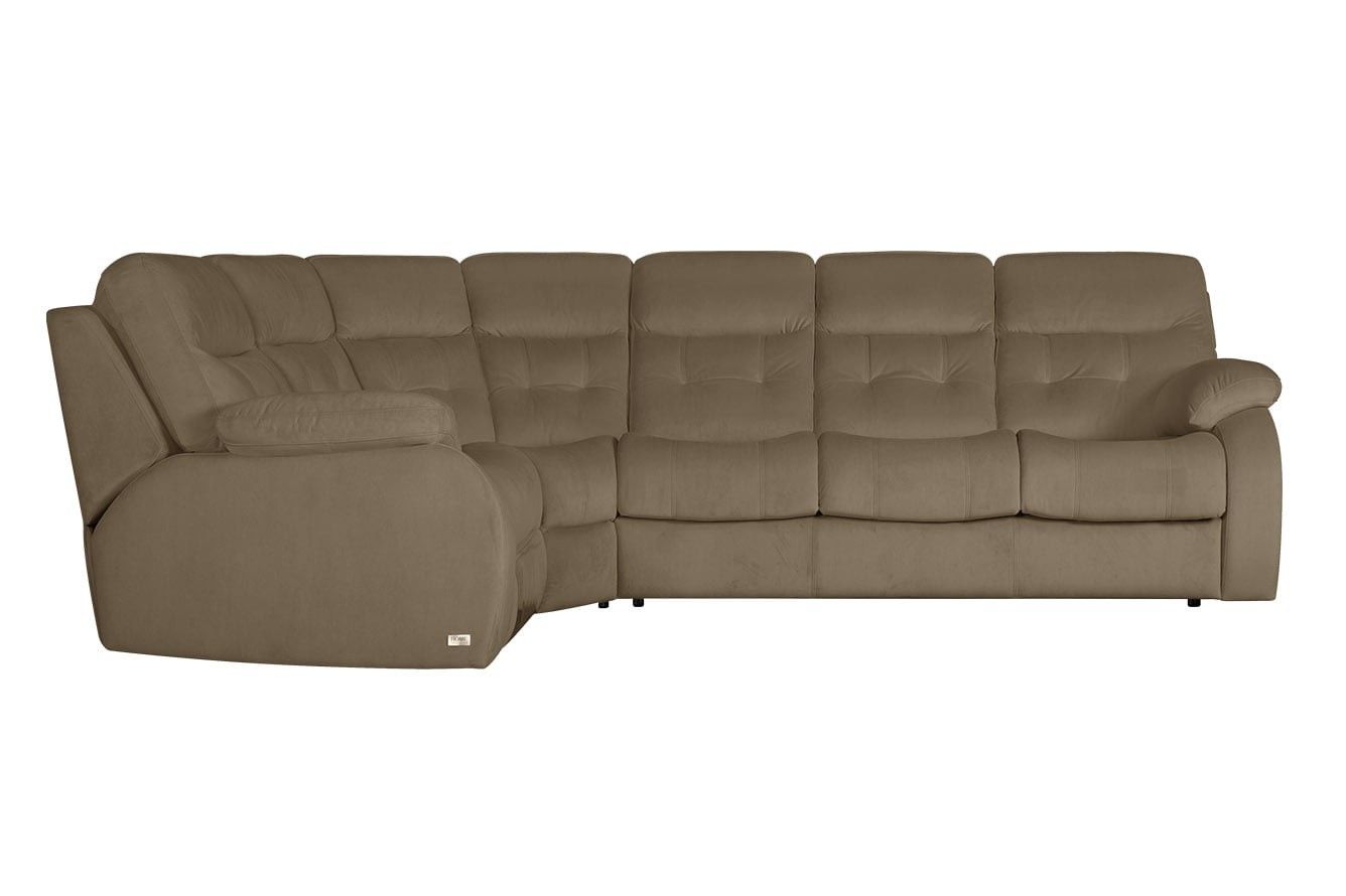 Модульный угловой диван-кровать Рей с тумбой